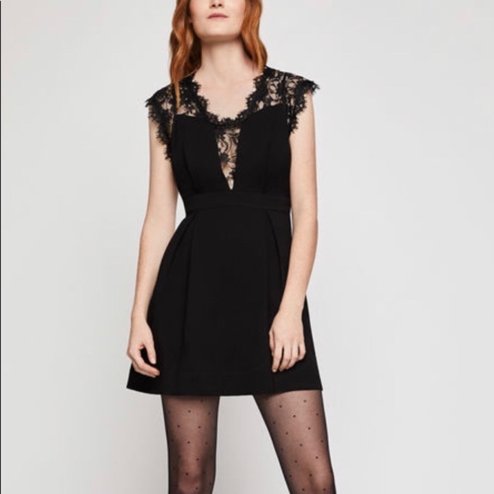 BCBG generation black mini dress